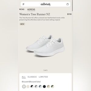 Allbirds Tree Runners NZ